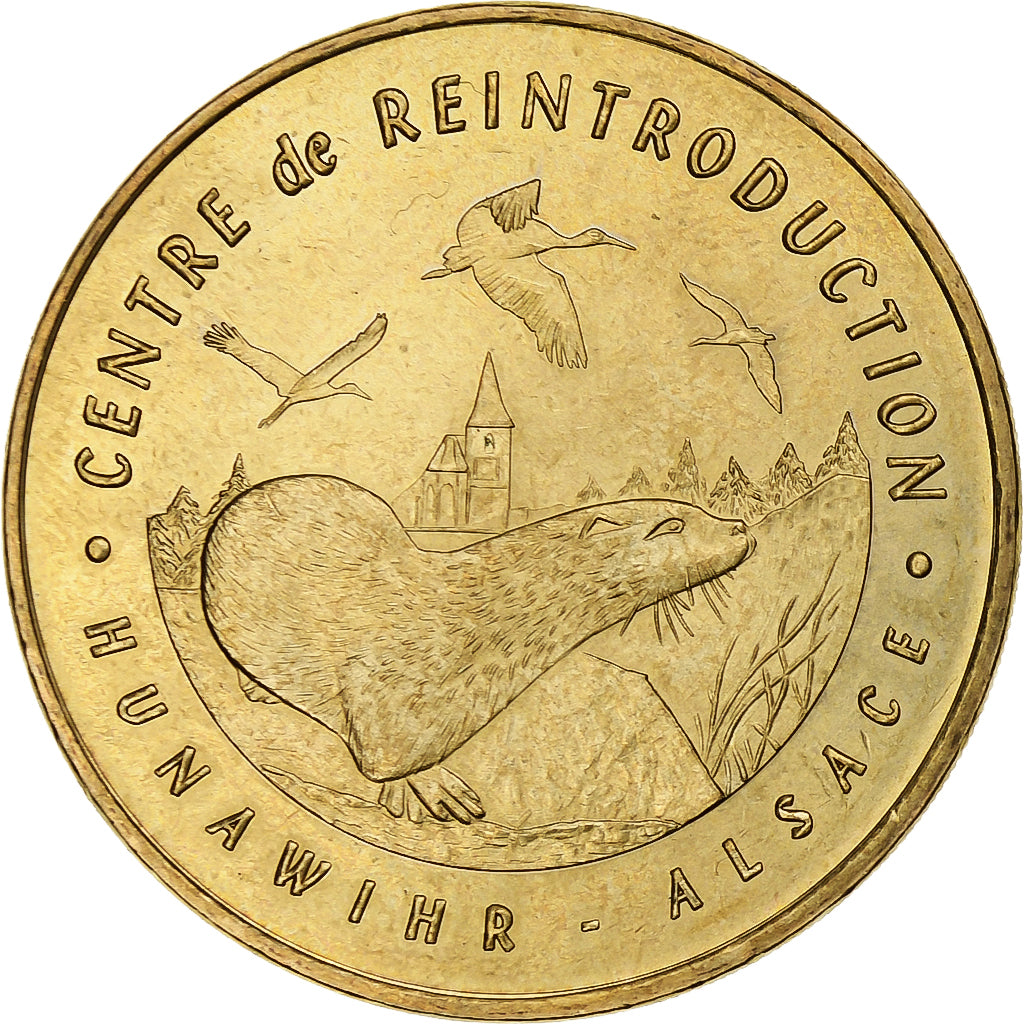 France, Tourist token, Centre de réintroduction d'Hunawihr, 2007, MDP