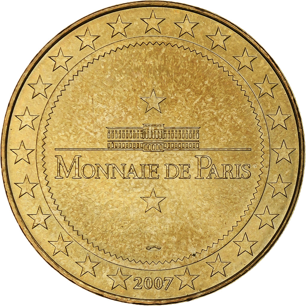 France, Tourist token, Château de Pau, 2007, MDP, Nordic gold, MS(60-62)