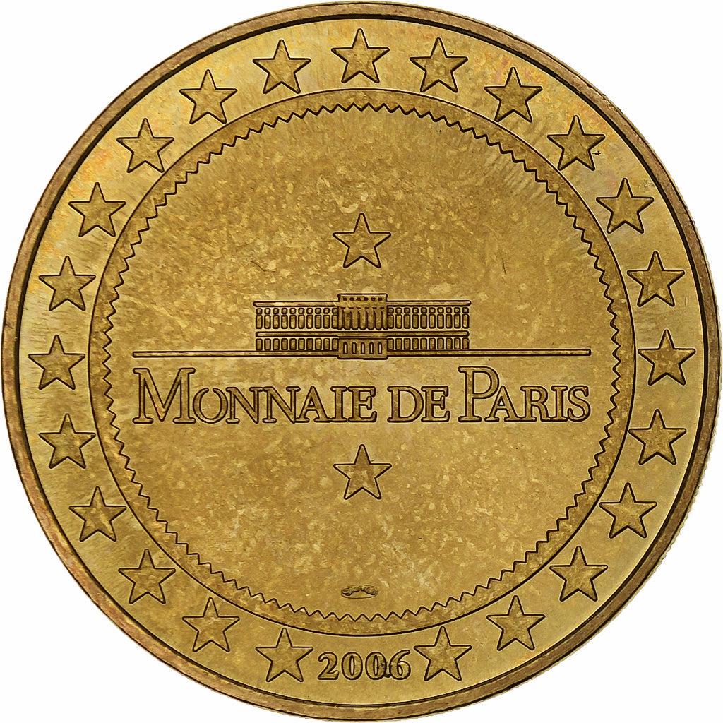 France, Tourist token, Opéra Garnier, 2006, MDP, Nordic gold, MS(60-62)