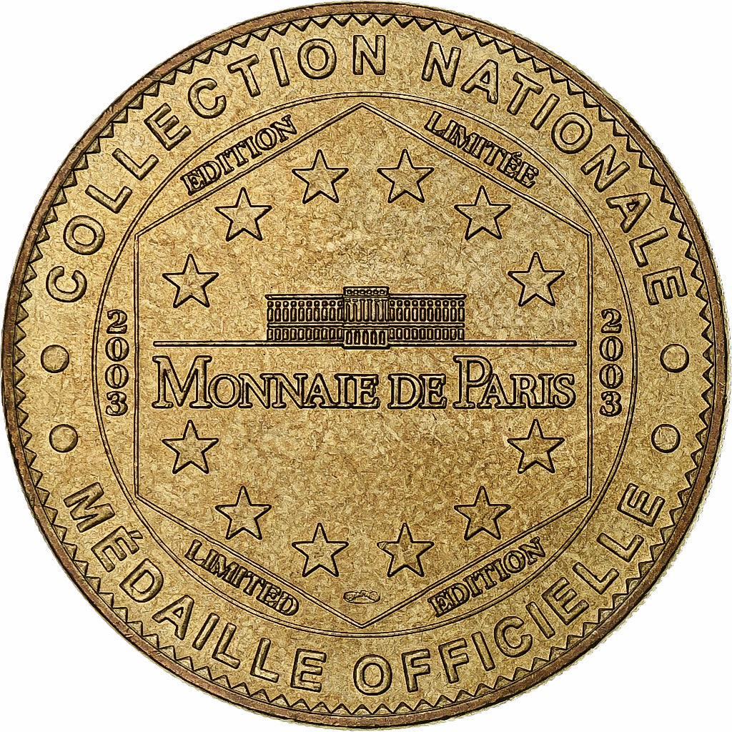 France, Tourist token, Parc floral de la Source, Orléans, 2003, MDP, Nordic