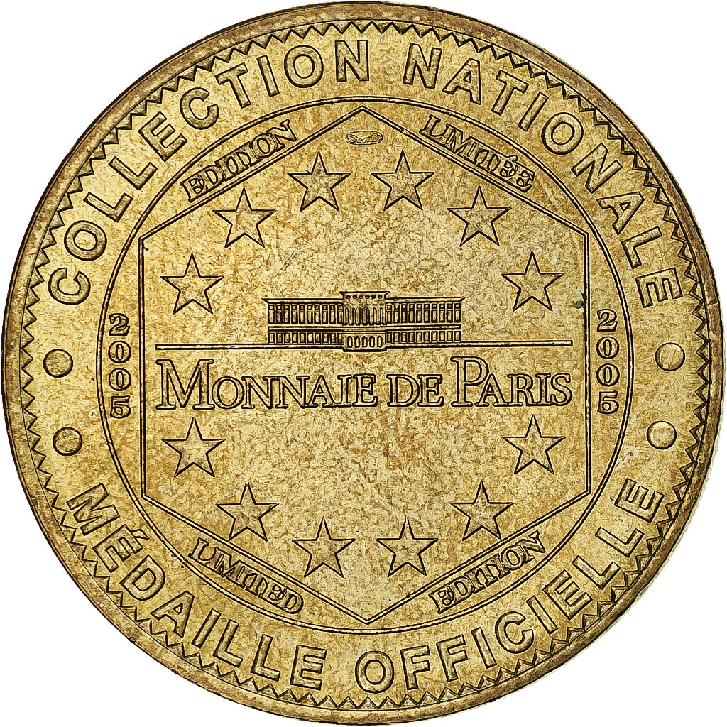 France, Tourist token, Notre Dame de Fourvière, 2005, MDP, Nordic gold