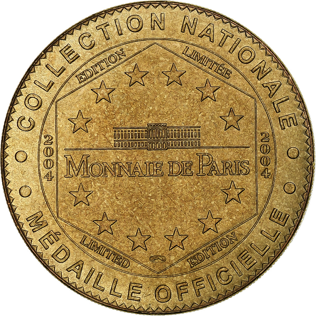 France, Tourist token, 100 ans de la Potasse, 2004, MDP, Nordic gold, MS(60-62)