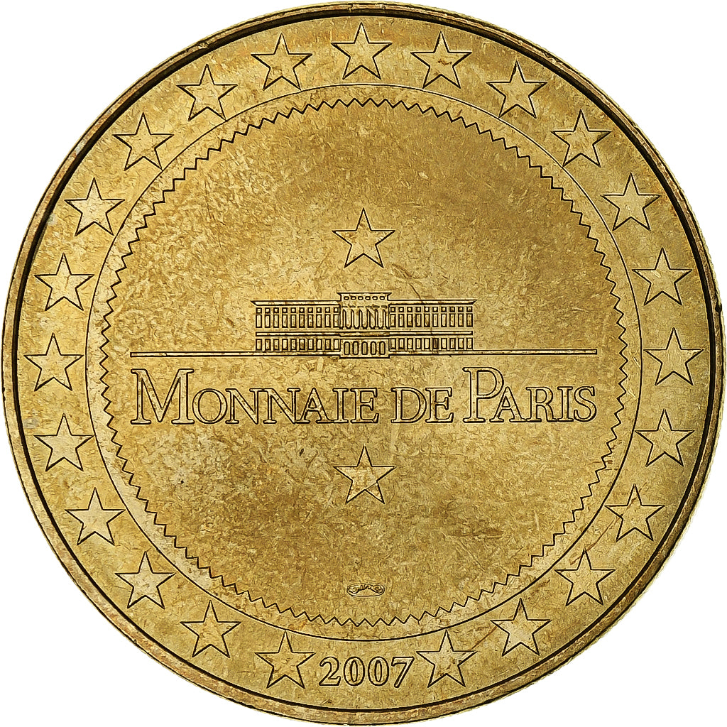 France, Tourist token, Monuments de Paris, 2007, MDP, Nordic gold, MS(60-62)