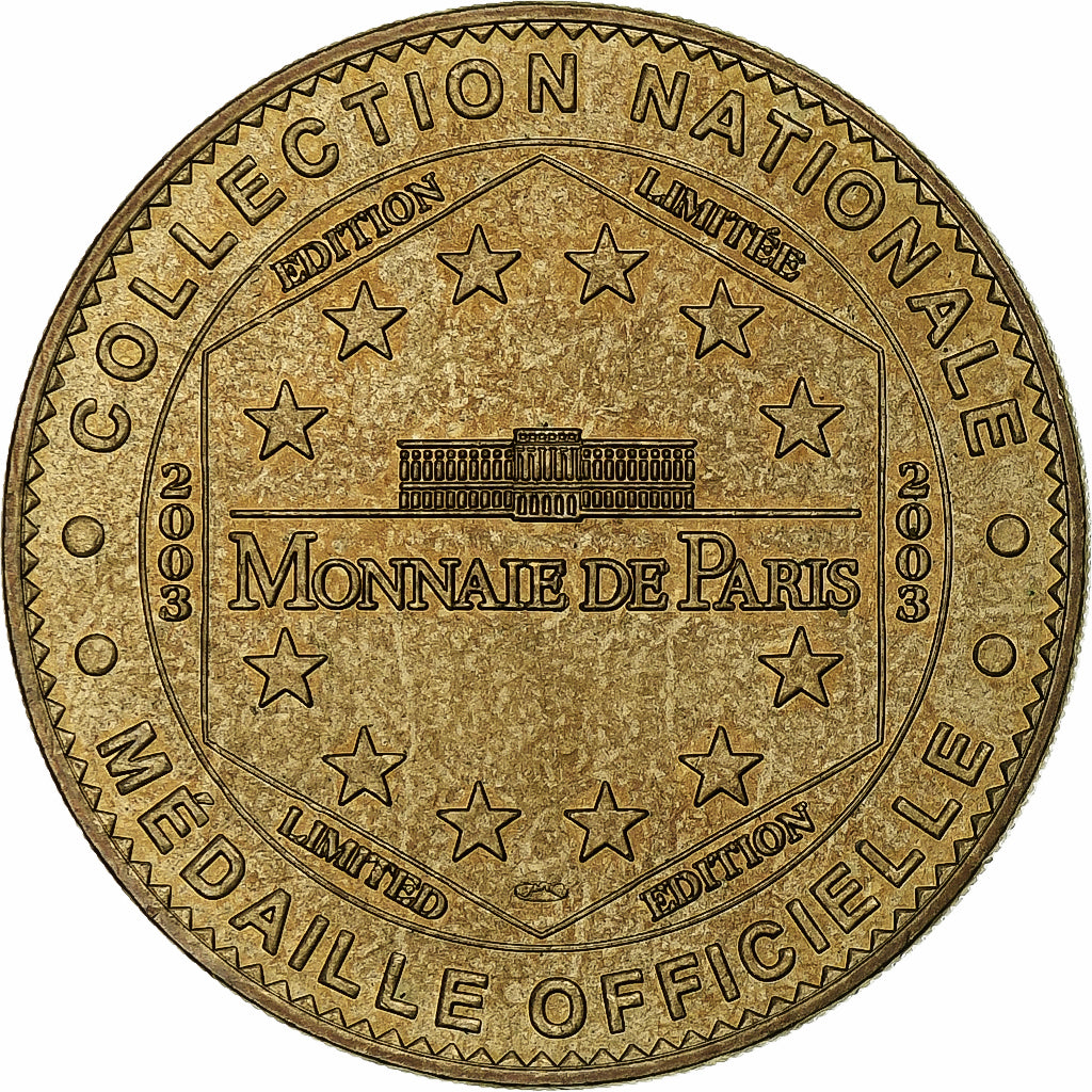 France, Tourist token, Église Sainte-Jeanne d'Arc de Rouen, 2003, MDP