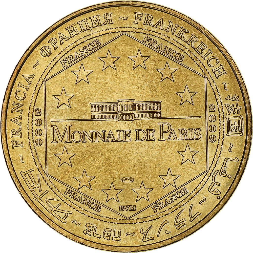 France, Tourist token, Wissembourg, Alsace, 2009, MDP, Nordic gold, MS(63)