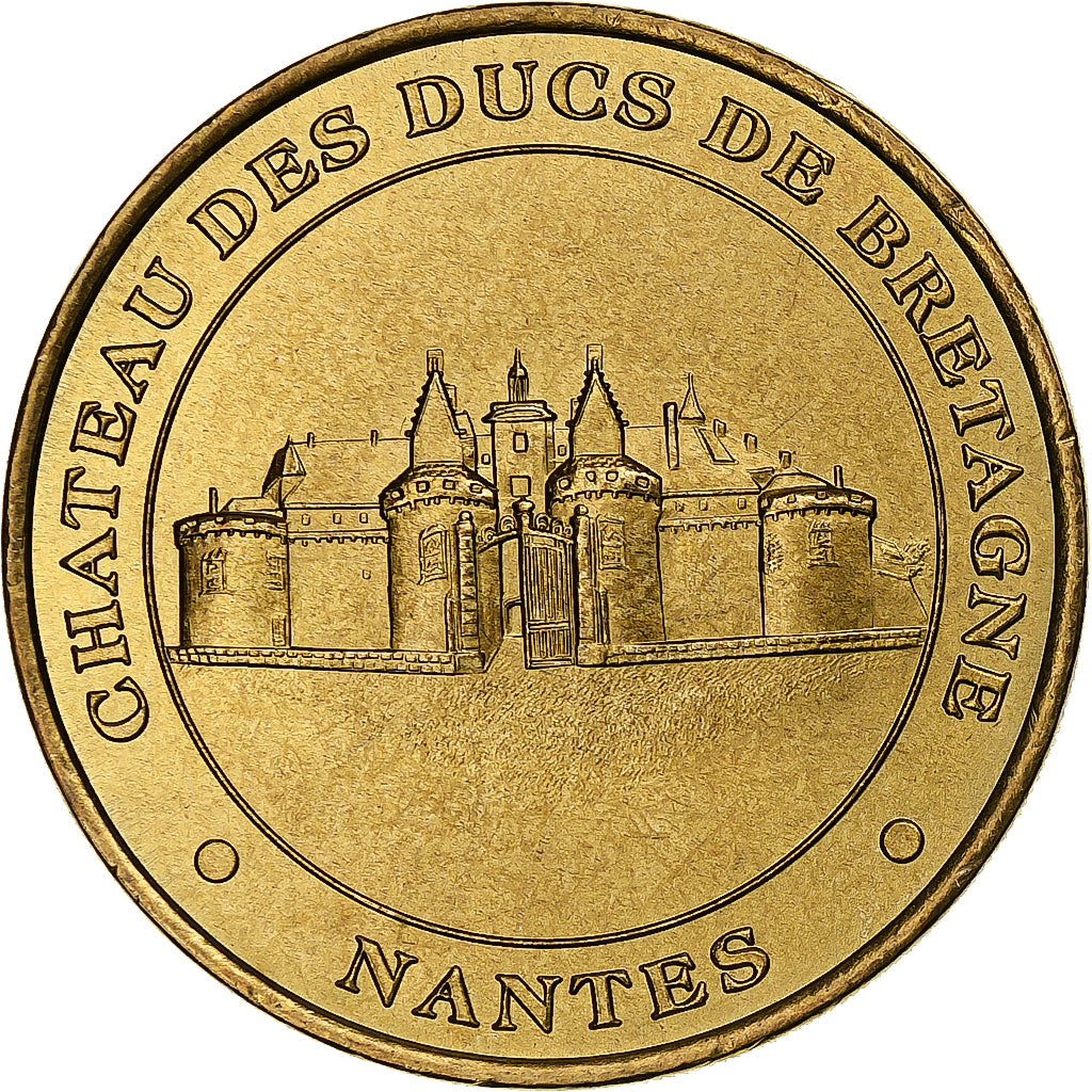 France, Tourist token, Château des ducs de Bretagne, 2001, MDP, Nordic gold