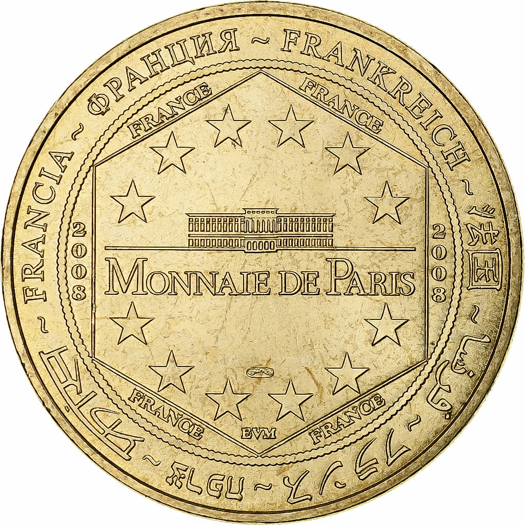 France, Tourist token, Salines de Guérande, 2008, MDP, Nordic gold, MS(60-62)
