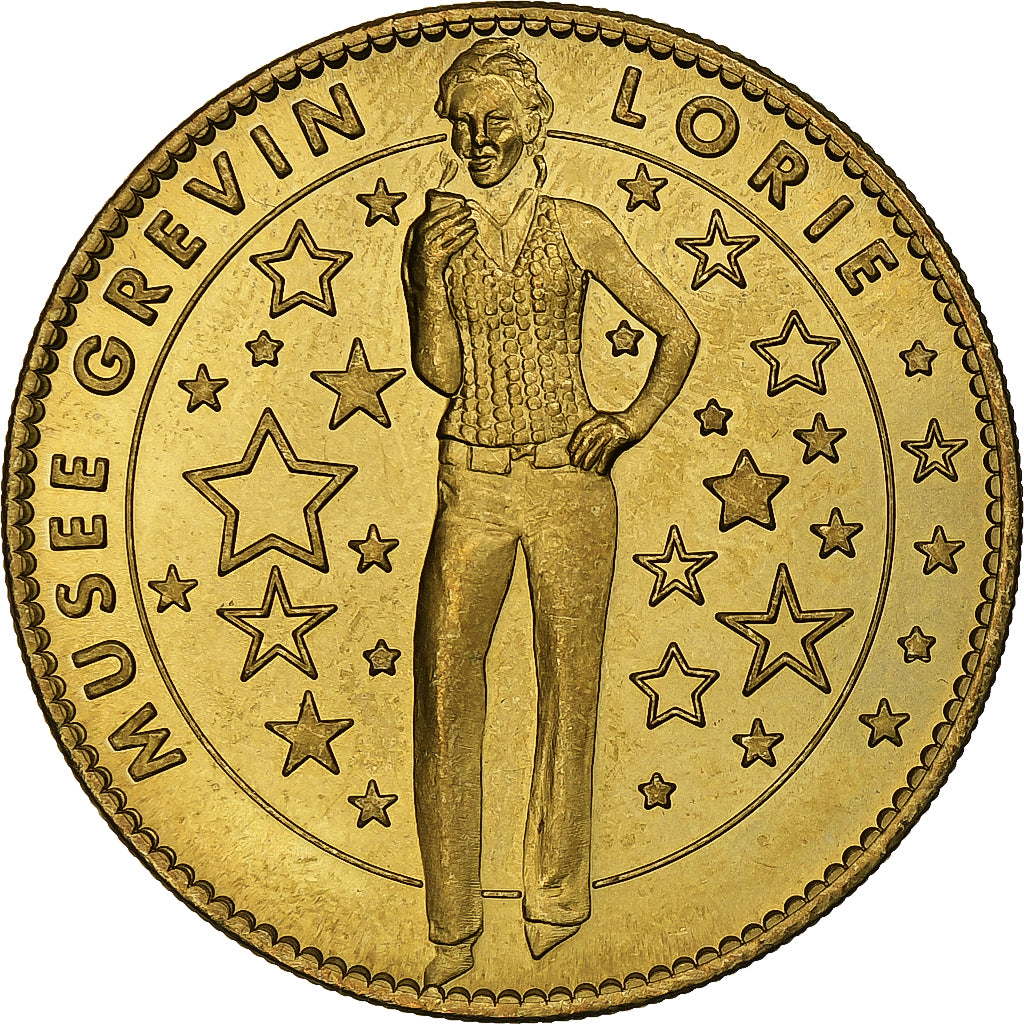 Frankreich, Tourist token, Musée Grévin, Lorie, Arthus-Bertrand, Nordic gold