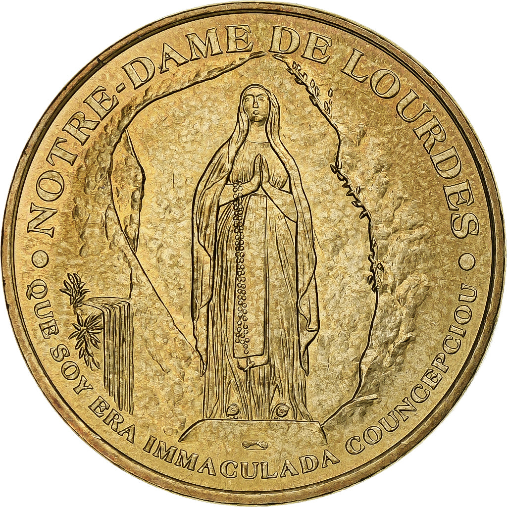 Frankreich, Tourist token, Lourdes, sainte Bernadette, Nordic gold, UNZ