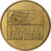 Francia, Tourist token, Léon IX, le pape Alsacien, 2002, Nordic gold, SPL