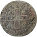 Italia, Dukedom of Savoy, Vittorio Amedeo II, 2 Denari, 1718, Turin, Rame, MB