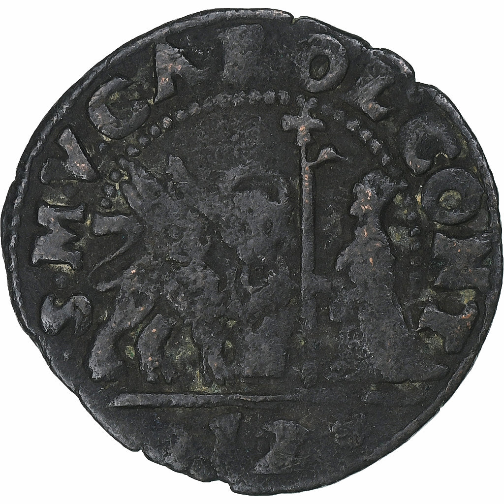 Repubblica di Venezia, Carlo Contarini, Soldo, 12 Bagattini, 1655-1656, Venice