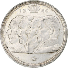 Belgia, Régence Prince Charles, 100 Frank, 1948, Brussels, Srebro, EF(40-45)
