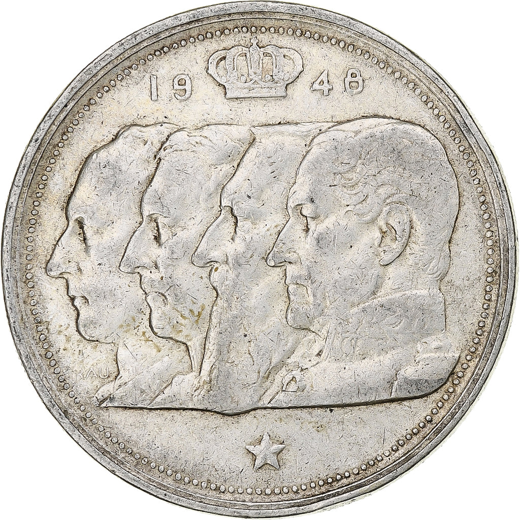 Belgique, Régence Prince Charles, 100 Frank, 1948, Bruxelles, Argent, TTB