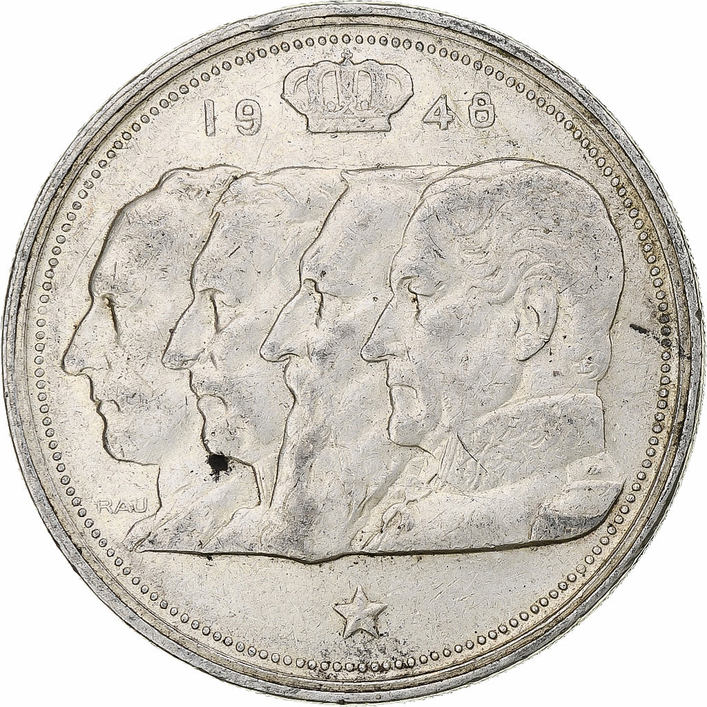Belgique, Régence Prince Charles, 100 Frank, 1948, Bruxelles, Argent, TTB