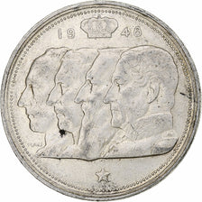 Belgium, Régence Prince Charles, 100 Frank, 1948, Brussels, Silver, EF(40-45)