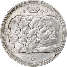 Belgium, Régence Prince Charles, 100 Frank, 1948, Brussels, Silver, EF(40-45)