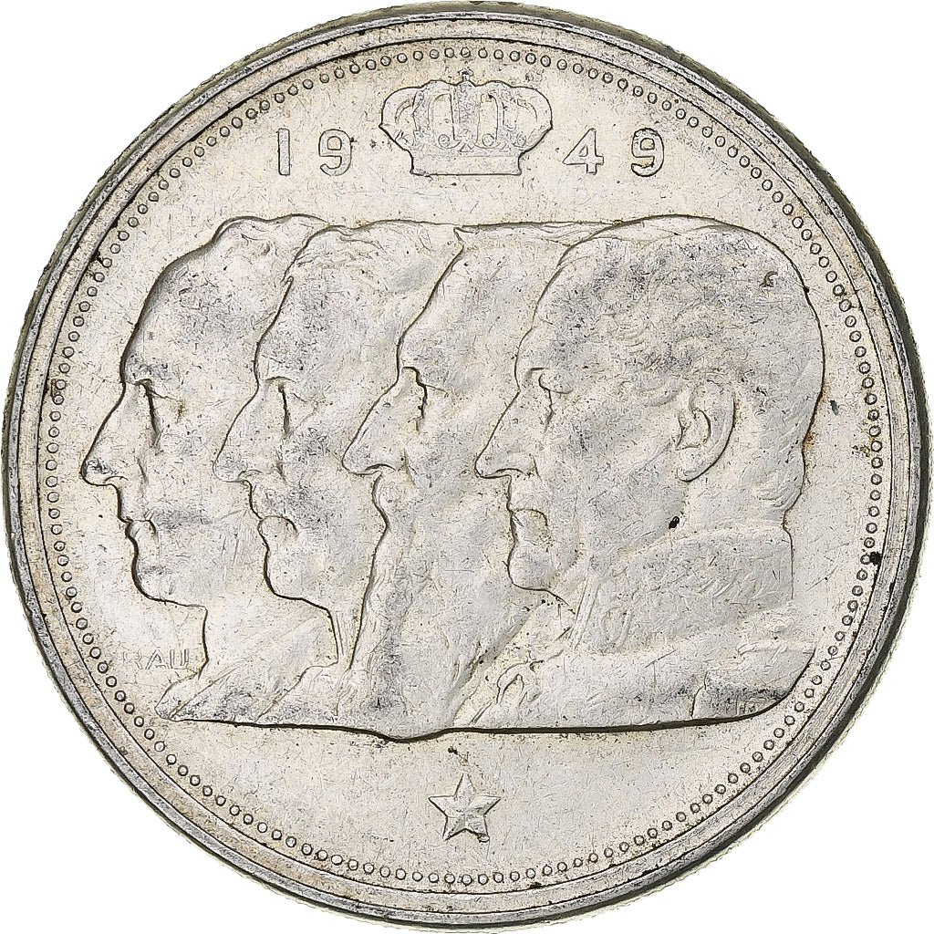 Belgique, Régence Prince Charles, 100 Frank, 1949, Bruxelles, Argent, TTB
