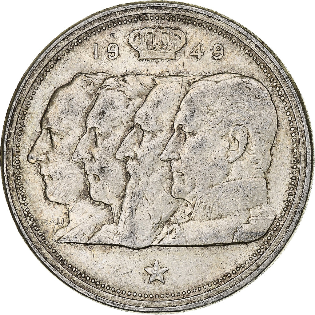 Belgique, Régence Prince Charles, 100 Frank, 1949, Bruxelles, Argent, TTB