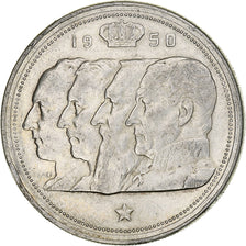 Belgium, Régence Prince Charles, 100 Francs, 1950, Brussels, Silver, EF(40-45)