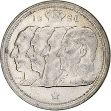 Belgium, Régence Prince Charles, 100 Francs, 1950, Brussels, Silver, EF(40-45)
