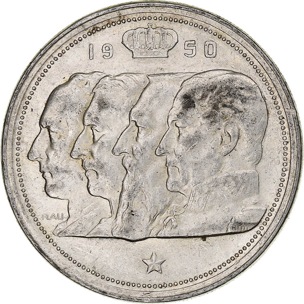 Belgique, Régence Prince Charles, 100 Francs, 1950, Bruxelles, Argent, TTB