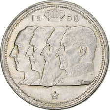 Belgium, Régence Prince Charles, 100 Francs, 1950, Brussels, Silver, EF(40-45)