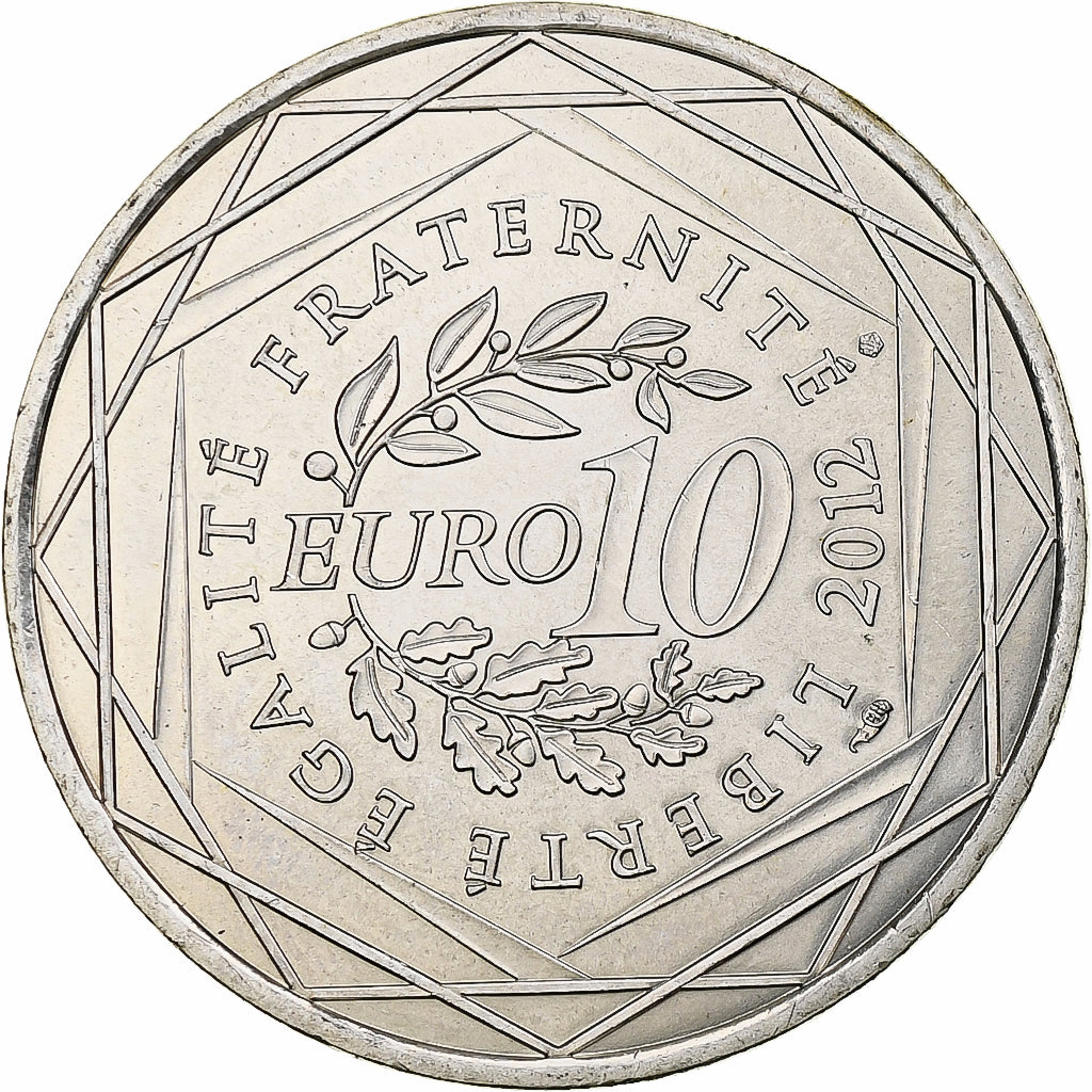 Frankrijk, 10 Euro, Pays de la Loire, 2012, Monnaie de Paris, Zilver, UNC-