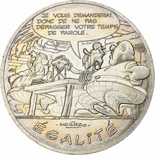France, 10 Euro, Égalité Le cadeau de César, 2015, Monnaie de Paris, Silver