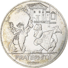 Francia, 10 Euro, Fraternité Astérix aux JO, 2015, Monnaie de Paris, Plata, SC