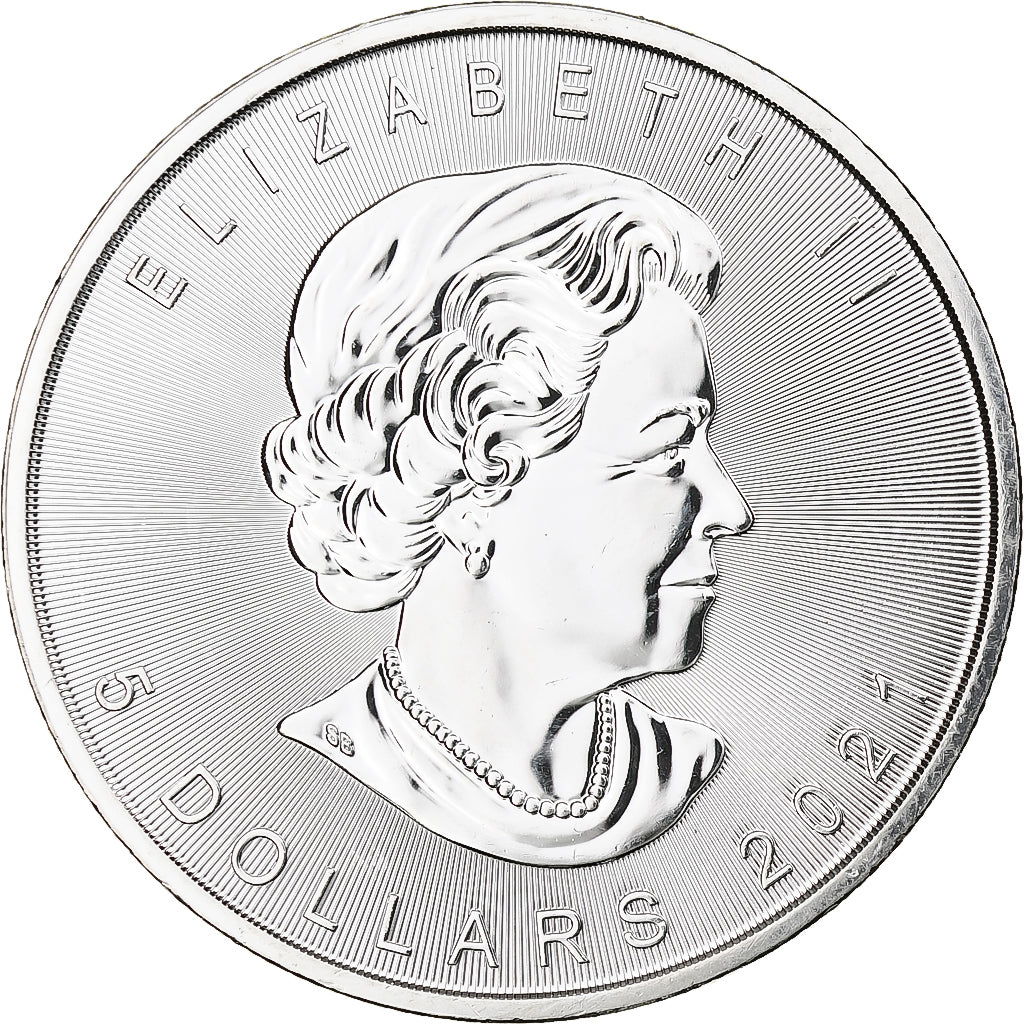 Canada, Elizabeth II, 5 dollars, 1 oz, Maple Leaf, 2021, Winnipeg, FS, Argento