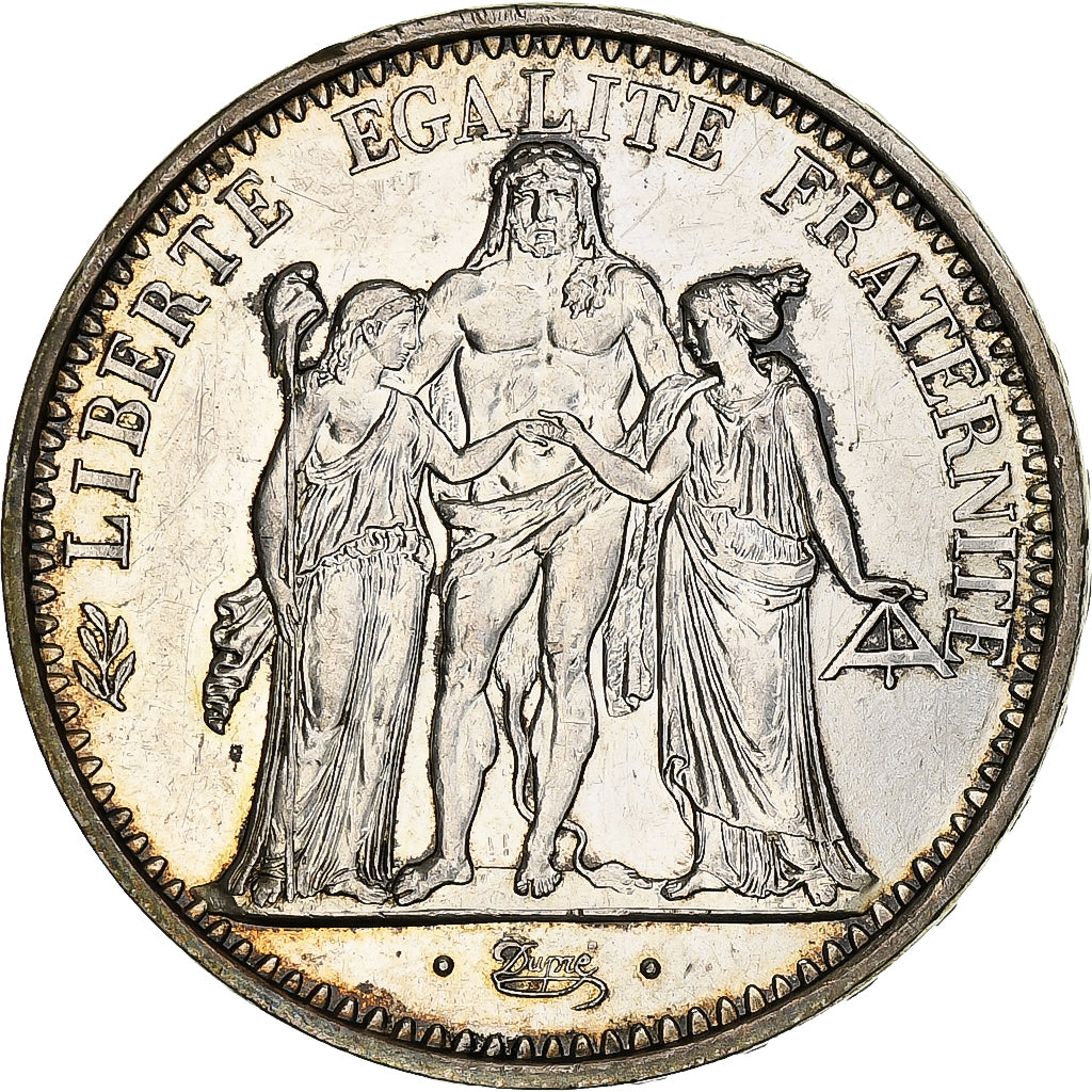 France, 10 Francs, Hercule, 1966, Paris, Silver, AU(55-58), Gadoury:813, KM:932