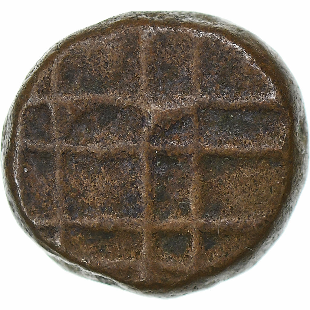 India, Kingdom of Mysore, Kasu, 1745-1780, Kupfer, SS, KM:149.2