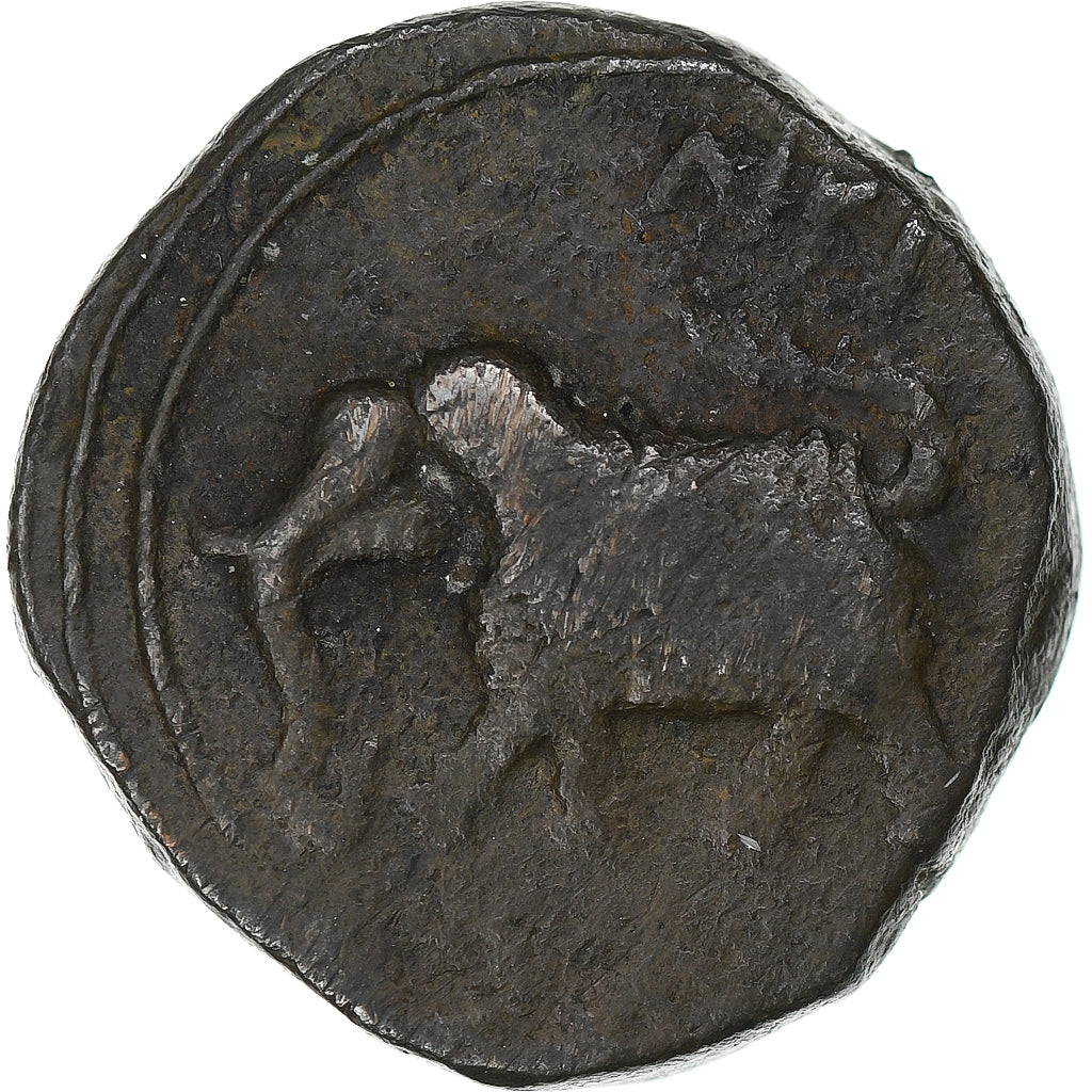 India, Kingdom of Mysore, Tipu Sultan, Paisa, 1218 (1789), Patan, Kupfer, S+