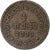 India, Princely state of Kutch, Vijayaraji, Trambiyo, 1944, Miedź, AU(50-53)