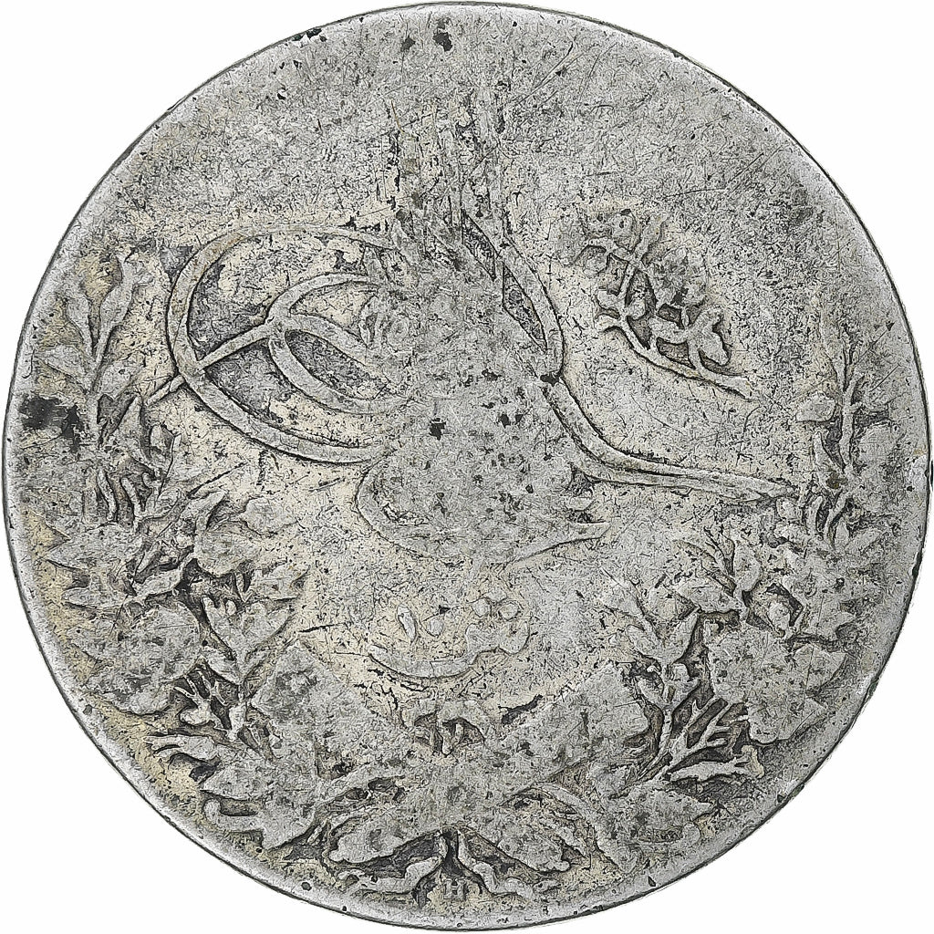 Égypte, Muhammad V, 10 Qirsh, AH 1327/6/1913, Heaton, Argent, TB, KM:309