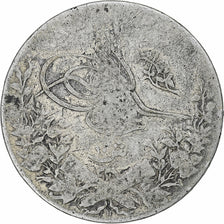 Égypte, Muhammad V, 10 Qirsh, AH 1327/6/1913, Heaton, Argent, TB, KM:309