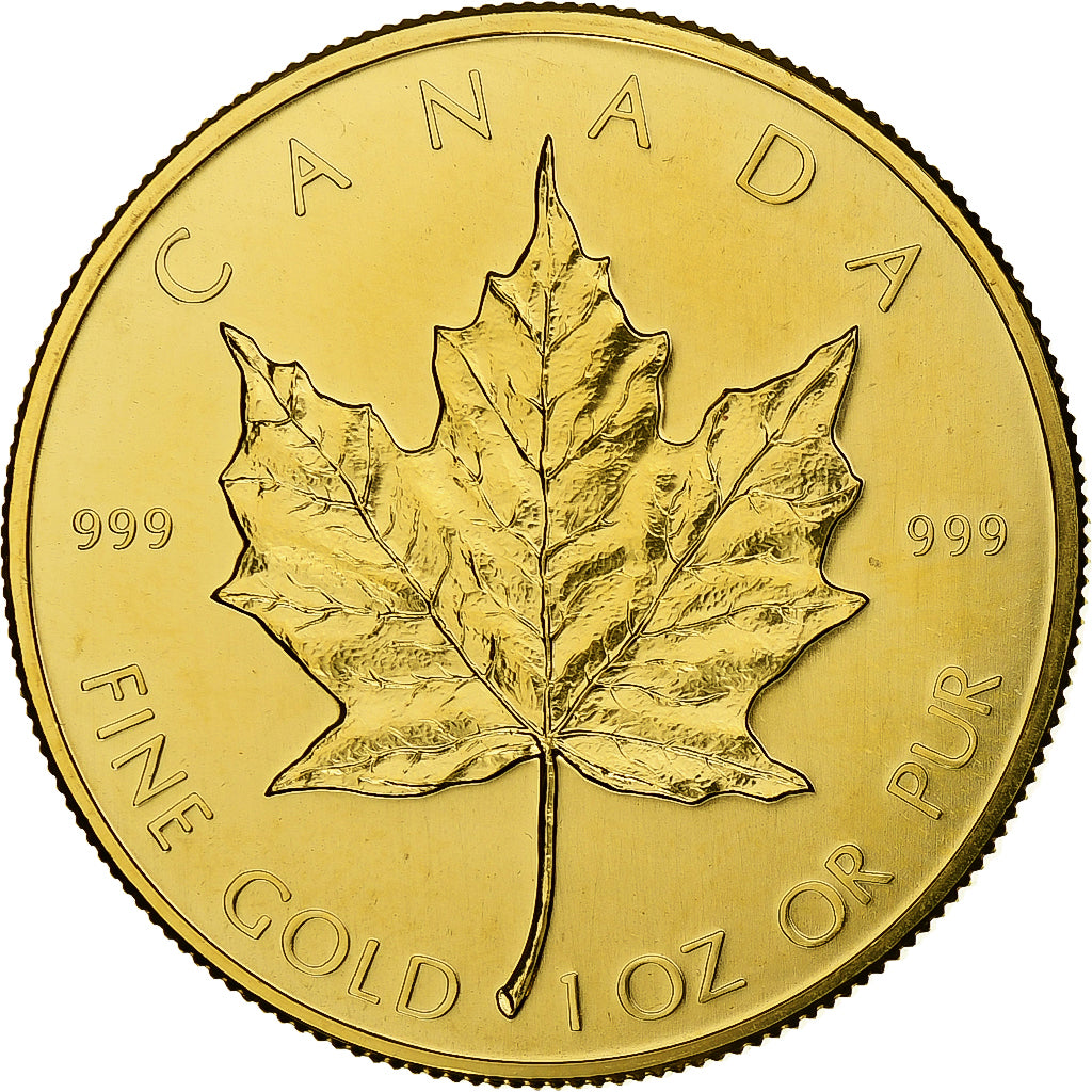 Canada, Elizabeth II, 50 Dollars, 1 Oz, Maple Leaf, 1979, Ottawa, Gold, MS(64)