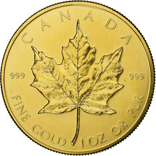 Canada, Elizabeth II, 50 Dollars, 1 Oz, Maple Leaf, 1979, Ottawa, Gold, MS(64)