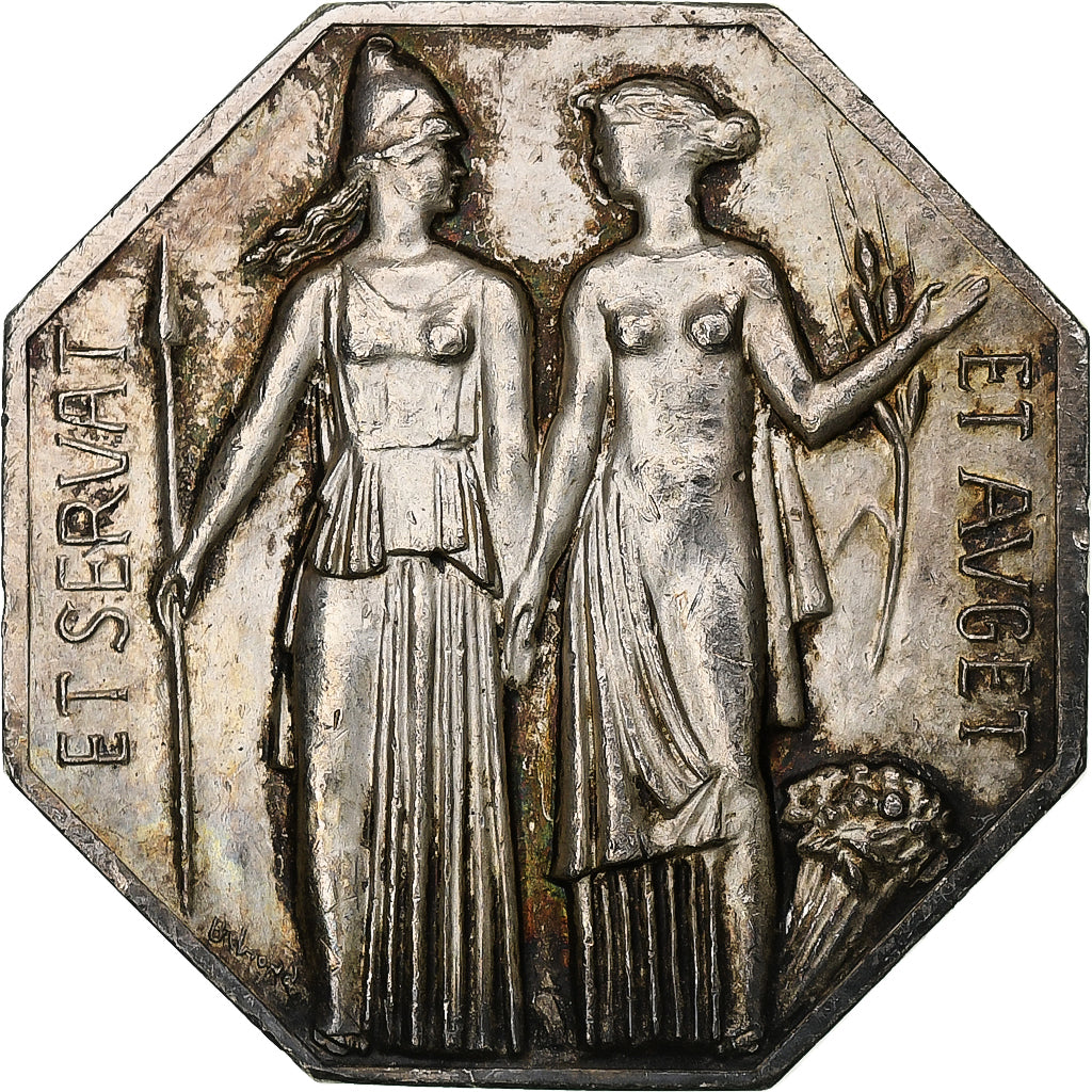 Frankreich, betaalpenning, Compagnie des agents de change, 1967, Silber