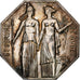 France, Token, Compagnie des agents de change, 1967, Silver, Belmondo/Delamarre