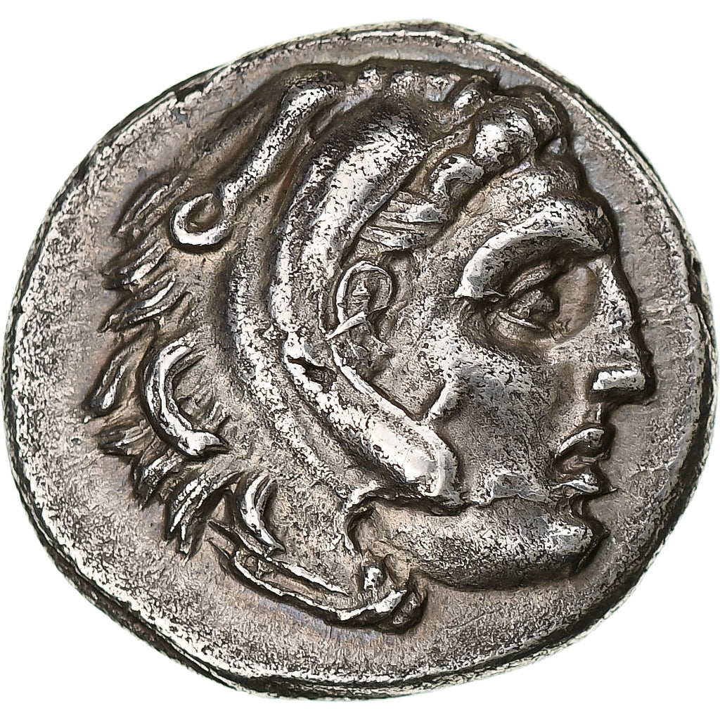 Kingdom of Macedonia, Alexander III, Drachm, ca. 327-317 BC, Lampsakos, Silver