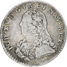 France, Louis XV, 1/10 Écu aux branches d'olivier, 1726, Lille, Silver