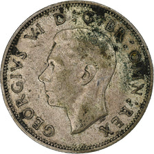 Great Britain, George VI, 2 Shillings, 1938, London, Silver, EF(40-45), KM:855