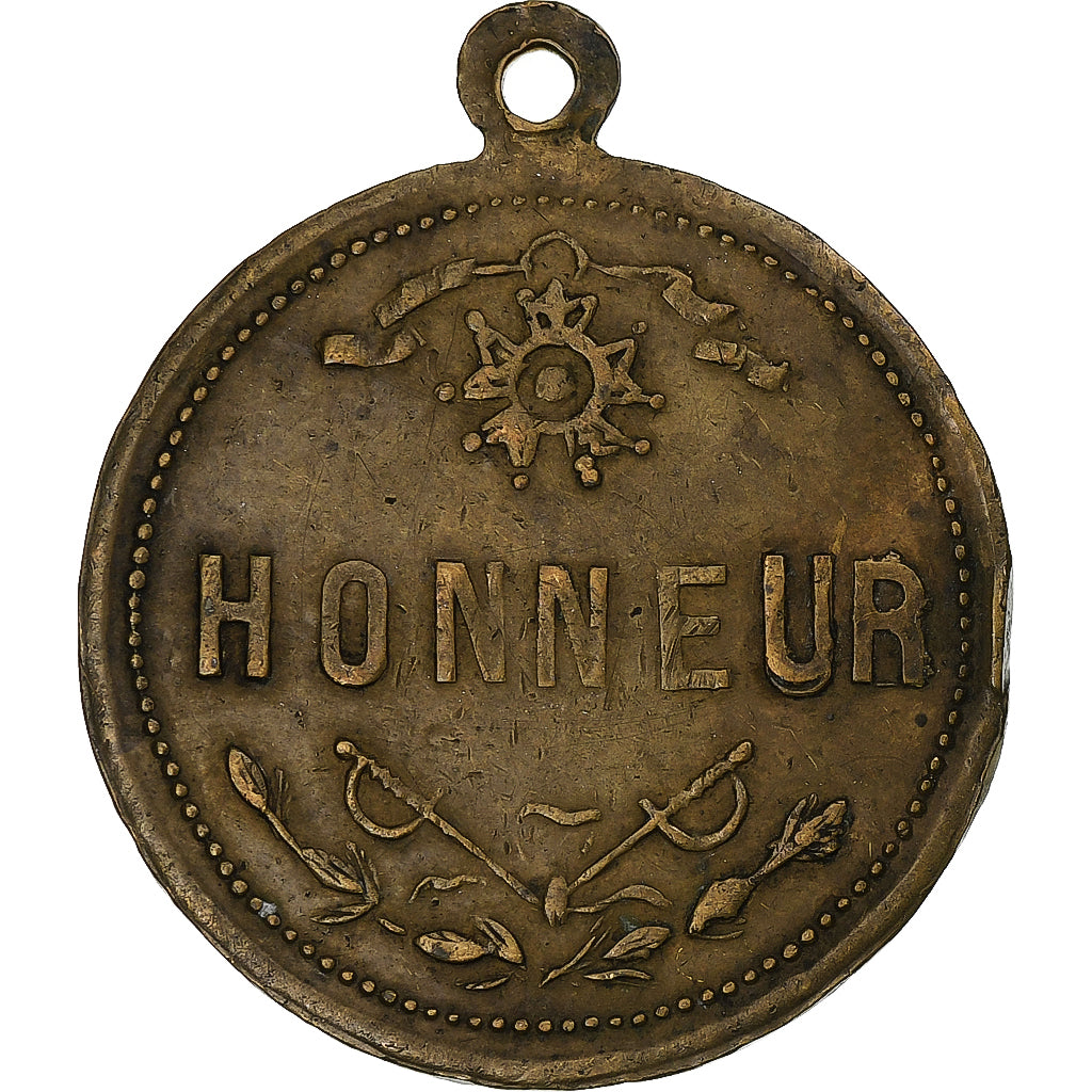 France, Médaille, Force/Honneur, Laiton, TTB