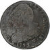 France, Louis XVI, 2 sols François, 1792 / AN 4, Arras, Copper, VF(20-25)
