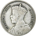 Nuova Zelanda, George V, 6 Pence, 1934, London, Argento, MB+, KM:2
