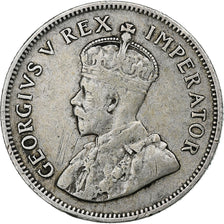 África do Sul, George V, Shilling, 1933, Pretoria, Prata, EF(40-45), KM:17.3