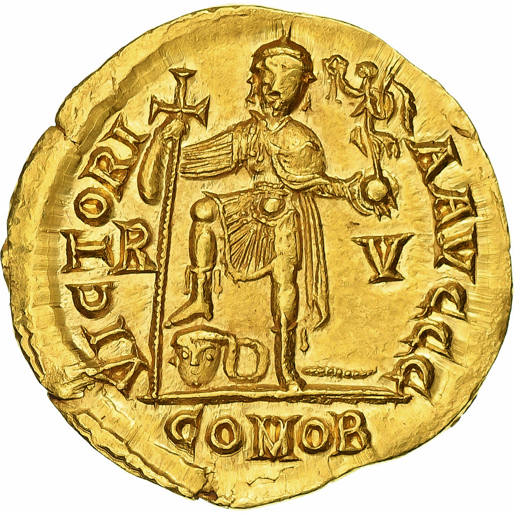 Valentinian III, Solidus, 426-430, Ravenna, Gold, MS(63), RIC:2011