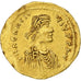 Heraclius, Semissis, 613-641, Constantinople, Gold, EF(40-45), Sear:785